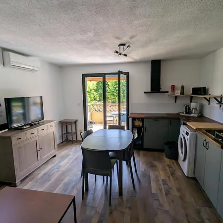 Апартаменты Le Cabanon T1 A Quissac, Avec Piscine